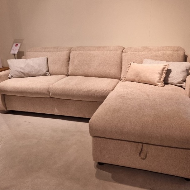 Sofabed Agio zetelbed met chaise longue - 0